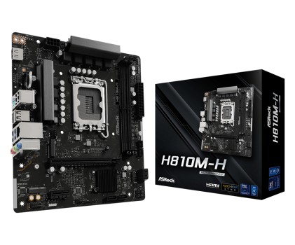 Asrock H810M-H Intel H810 LGA 1851 (Socket V1) micro ATX