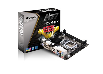 MB ASRock H77M-ITX 1155 M-ITX D-Sub/HDMI/DVI