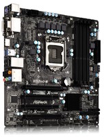 Scheda madre 1155 ASRock B75 Pro3-M M-ATX D-Sub/HDMI/DVI
