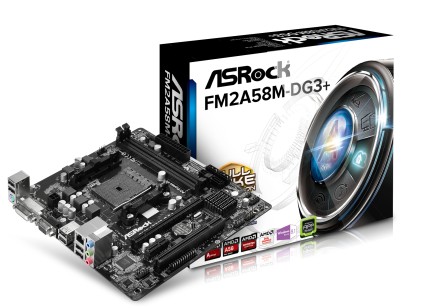 MB FM2+ ASRock FM2A58M-DG3+