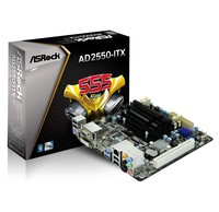 MB Atom ASRock AD2550-ITX (MITX)