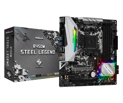 MB AM4 Asrock B450M STEEL LEGEND