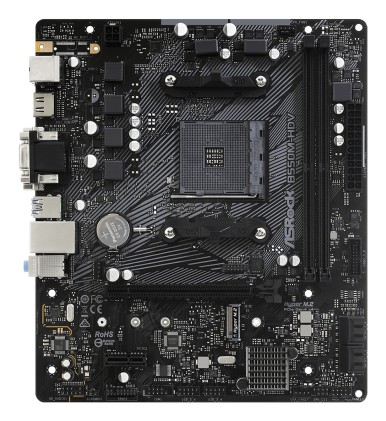 Asrock Mb Amd B550M-Hdv, Am4, 2Ddr4, 4Sata3