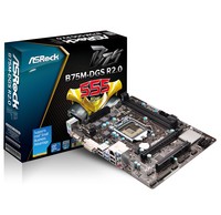 MB 1155 ASRock B75M-DGS R2.0 (MATX)
