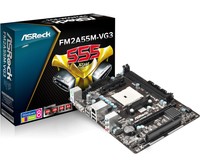 MB FM2 Asrock FM2A55M-VG3 (A55/mATX)