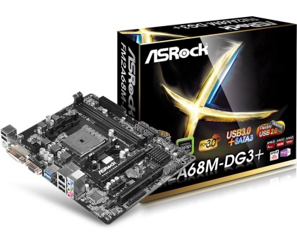 MB FM2+ ASRock FM2A68M-DG3+