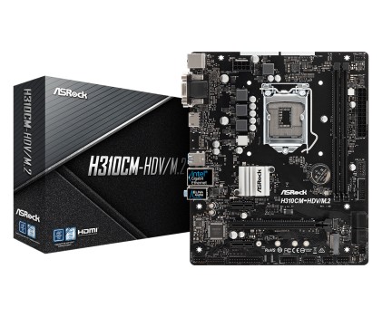 Asrock H310CM-HDV/M.2 scheda madre LGA 1151 (Presa H4) micro ATX Intel H310