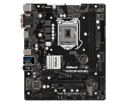 Asrock H310CM-HDV/M.2 scheda madre LGA 1151 (Presa H4) micro ATX Intel H310