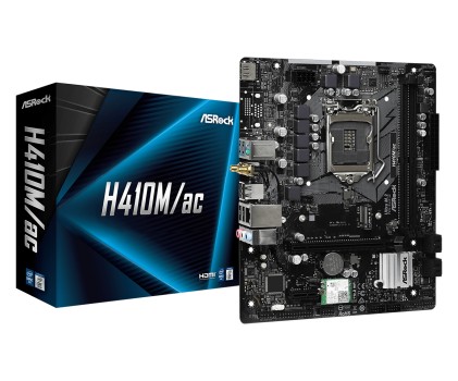 Asrock H410M/ac LGA 1200 micro ATX Intel H410