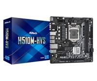 Asrock Mb H510M-Hvs, Lga 1200, 2Ddr4, 4Sata3,  Vga/Hdmi, Matx, Rocket Lake