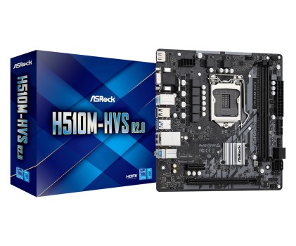 Asrock Mb H510M-Hvs R2.0 Lga 1200, 4Sata3, Vga/Hdmi, Matx, Rocket Lake