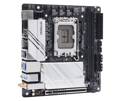 Asrock Mb H670, H670M-Itx/Ax, Lga 1700, 2Ddr4, Mini Itx, Alder Lake