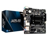 Asrock Mb J4125-Itx, 2Ddr4 2133/2400, 1Pcie, 1M2, 4Sata3 Mini Itx
