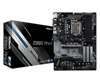 Asrock Mb Z390 Pro4 Lga 1151 4Ddr4 2Pci-E X16 M2 Dvi/Hdmi Atx