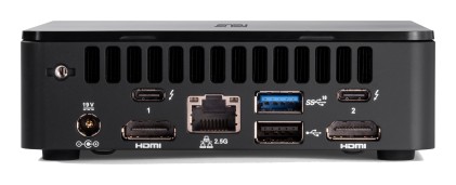 ASUS NUC 12 Pro Slim Kit RNUC12WSKI300002I UCFF Nero i3-1220P