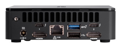 ASUS NUC 12 Pro Slim Kit RNUC12WSKI700002I UCFF Nero i7-1260P