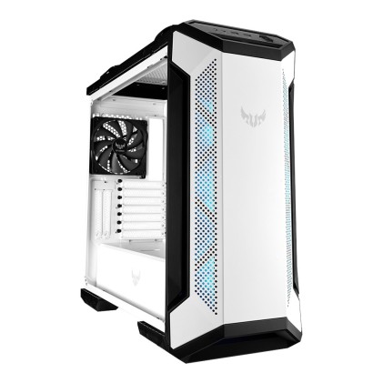 Asus Case Gaming Gt501 Tuf Gaming Mid Tower, 7+2 Slot Espansione, 3X120Mm Fornt, 1X140Mm Rear, White