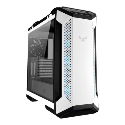 Asus Case Gaming Gt501 Tuf Gaming Mid Tower, 7+2 Slot Espansione, 3X120Mm Fornt, 1X140Mm Rear, White