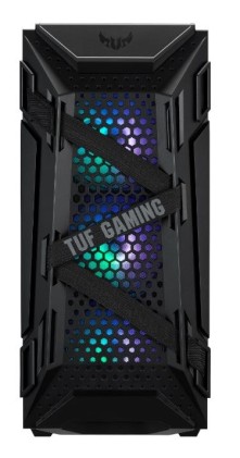 Asus Case Gaming Gt301 Tuf Gaming Atx, Mid Tower, 7 Slot Espansione, 3X120Mm Front, 1X120Mm Rear, Bl