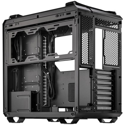 Asus Case Gaming Gt502 Tuf Gaming Mid Tower, 8+3 Slot Espansione, 3X120Mm Fan Front, 2X120Mm Fan Front, Black