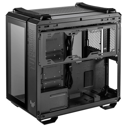 Asus Case Gaming Gt502 Tuf Gaming Mid Tower, 8+3 Slot Espansione, 3X120Mm Fan Front, 2X120Mm Fan Front, Black