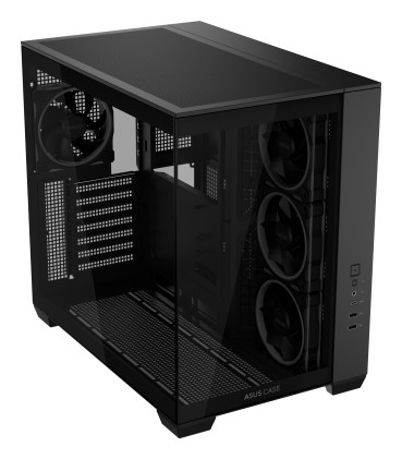 Asus Case A32 Plus Argb, Vetro Temperato, Nero