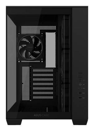 Asus Case A32 Plus Argb, Vetro Temperato, Nero