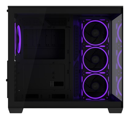 Asus Case A32 Plus Argb, Vetro Temperato, Nero