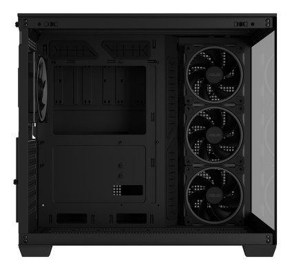 Asus Case A32 Plus Argb, Vetro Temperato, Nero