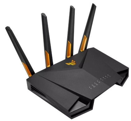 ASUS TUF-AX4200 router wireless Gigabit Ethernet Dual-band (2.4 GHz/5 GHz) Nero