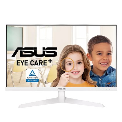 Asus Monitor 23,8 Led Ips 16:9 Fhd 1Ms Vga/Hdmi, Bianco, 90Lm06A4-B02A70