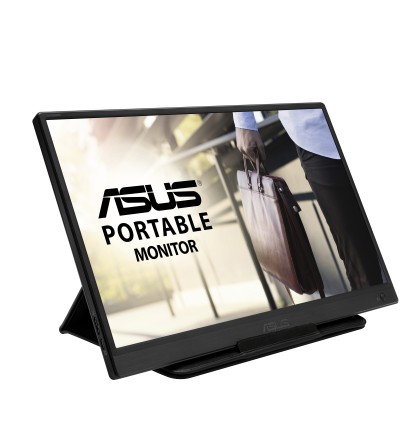 Asus Monitor Portatile 15,6 Led Tn Hd 1366X768 10Ms 220 Cdm, Usb-C