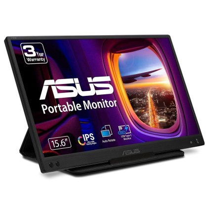 Asus Monitor Portable 15,6 Led Ips Fhd 5Ms 250 Cdm, Zenscreen, Usb-C
