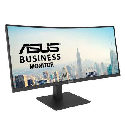 Asus Monitor Curvo 34 Led Va Wqhd 21:9 4Ms 300 Cdm, Reg Alt, Usb-C, Dock Dp/Hdmi, Multimediale