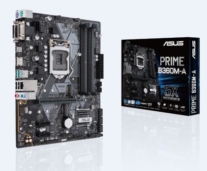 ASUS PRIME B360M-A LGA 1151 (Presa H4) micro ATX Intel B360