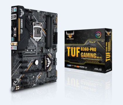ASUS TUF B360-PRO GAMING (WI-FI) LGA 1151 (Presa H4) ATX Intel B360