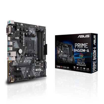 ASUS PRIME B450M-A Presa AM4 micro ATX AMD B450