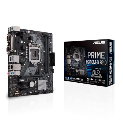 ASUS PRIME H310M-D R2.0 LGA 1151 (Presa H4) micro ATX Intel H310