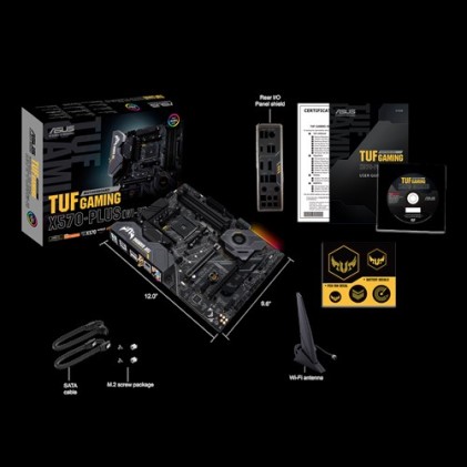 ASUS TUF Gaming X570-Plus (WI-FI) Presa AM4 ATX AMD X570
