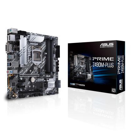 ASUS PRIME Z490M-PLUS LGA 1200 micro ATX Intel Z490