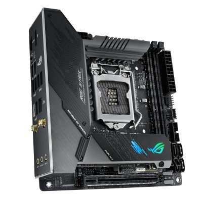 ASUS ROG STRIX Z490-I GAMING LGA 1200 mini ITX Intel Z490