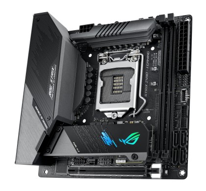 ASUS ROG STRIX Z490-I GAMING LGA 1200 mini ITX Intel Z490