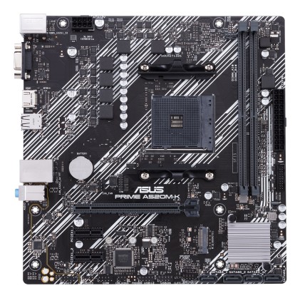 ASUS PRIME A520M-K AMD A520 Socket AM4 micro ATX