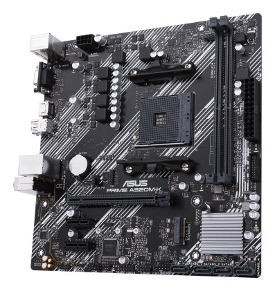 ASUS PRIME A520M-K AMD A520 Socket AM4 micro ATX