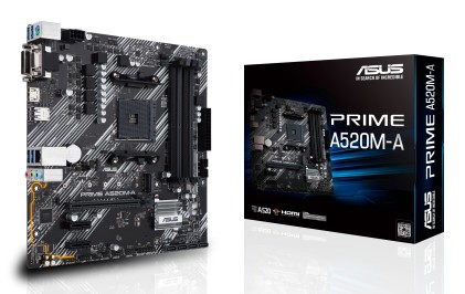 ASUS PRIME A520M-A II/CSM AMD A520 Socket AM4 micro ATX