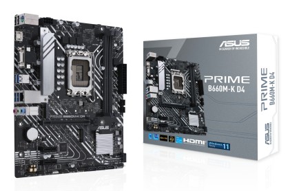 ASUS PRIME B660M-K D4 Intel B660 LGA 1700 micro ATX