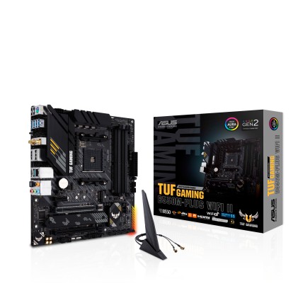 ASUS TUF GAMING B550M-PLUS WIFI II AMD B550 Presa AM4 micro ATX