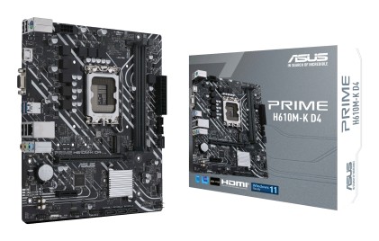 ASUS PRIME H610M-K D4 Intel H610 LGA 1700 micro ATX
