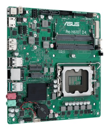 Asus Mb Pro H610T D4-Csm//Lga1700,H610,Usb3.2,M.2, Sata,Mb