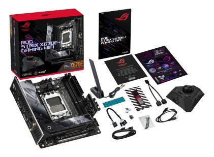 Scheda madre Asus ROG STRIX X670E-I GAMING WIFI AMD X670 Presa di corrente AM5 mini ITX
